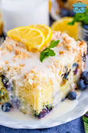 Lemon Blueberry Slice